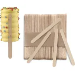 SILIKOMART Easy Cream 7 cm - sada 100 dřevěných tyčinek