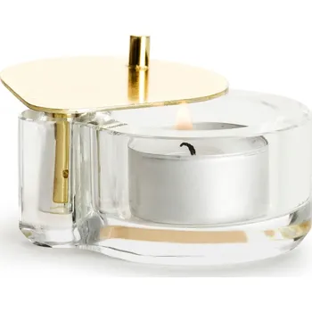 Svícen SAGAFORM Winter - skleněný svícen na čajovou svíčku