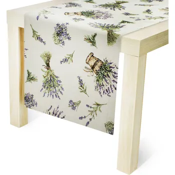 ubrus Polyesterový běhoun na stůl JEDEKA GOBELIN LAWENA BEACH 35 x 70 cm