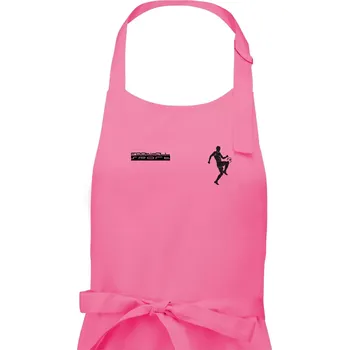 Kuchyňská zástěra Football sport - Dámská zástěra na vaření - Univerzální velikost ( Růžová )