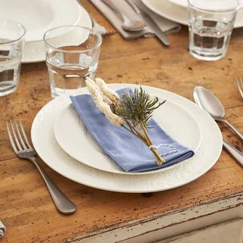 Podtácek LA PORCELLANA BIANCA Bosco 34 cm - porcelánový podtác na stůl