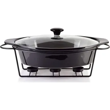 Dóza na potraviny Kamenná nádoba s poklicí a ohřívačem MODERN KITCHEN 2,6 l