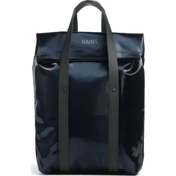 Městský batoh Rains 2 Way Mini Taška na záda 34cm, 6L, tmavomodrá, umělé vlákno, 229333