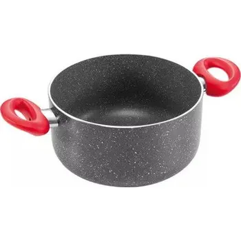 Hrnec TESCOMA Manico Rosso 3l grafit - hliníkový hrnec