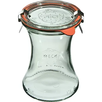 Zavařovací sklenice WECK Deli 0,37 l 6 ks zavařovací sklenice WECK Deli 0,37 l 6 ks. - wek zavařovací sklenice s víčky a příslušenstvím