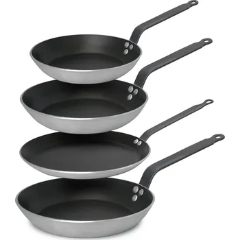 Sada nádobí DE BUYER Choc 4 ks - nepřilnavé pánve