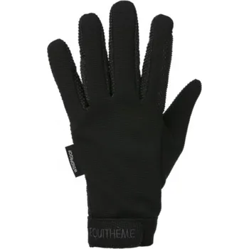 Jezdecké rukavice EQUITHÈME Rukavice jezdecké Knit Equithème, zimní, černé XL