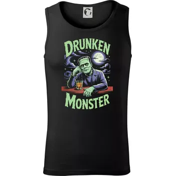 Drunken Monster - Tílko pánské Core - S ( Černá )