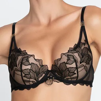 Podprsenka Lise Charmel - Desir et volupte podprsenka vyztužená noir 75C ACJ8555