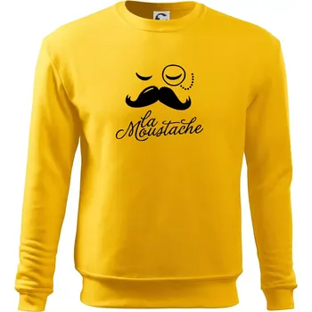 Pánská mikina La Mustache - Mikina Essential pánská - XL ( Žlutá )