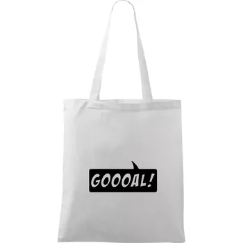 Goooal - Taška bavlněná - 42 x 38 cm ( Bílá )