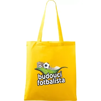 Nákupní taška Budoucí fotbalista - Taška bavlněná - 42 x 38 cm ( Žlutá )