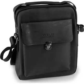 Kabelka Pánská taška crossbody 20x26 cm černá 1 ks