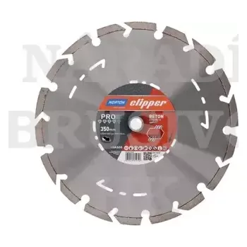 Řezný kotouč Norton Clipper Diamantový kotouč 350x20 PRO BETON SOFT 5450248815358