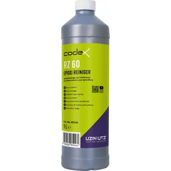 Průmyslové lepidlo Codex RZ 60 čistič epoxidový pro odstranění zaschlých povlaků, 1 l