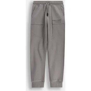 Chlapecké tepláky grafitové Joggery 164 Coccodrillo WC5