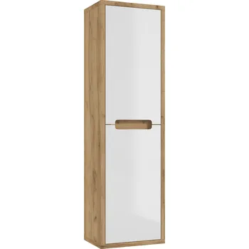 Koupelnový nábytek ArtDef Vysoká skříňka do koupelny NOBU C40