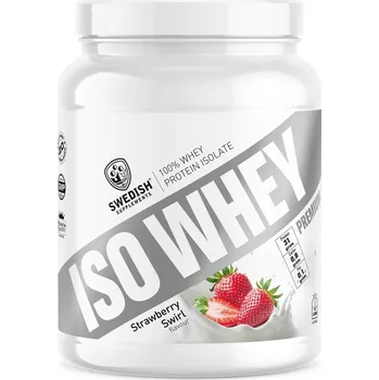 Protein Iso Whey Premium - Swedish Supplements Příchuť: Essential Vanilla, Balení: 700 g