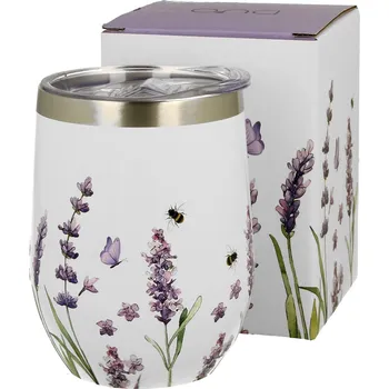 Termohrnek Nerezový termohrnek DUO CLASSIC LAVENDER 330 ml
