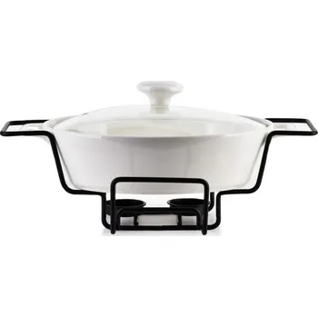 Dóza na potraviny Kamenná nádoba s poklicí a ohřívačem MODERN KITCHEN 1,1 l