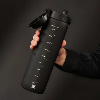 Láhev ION8 Recyclon Black 1 l - láhev / bidon na vodu a nápoje