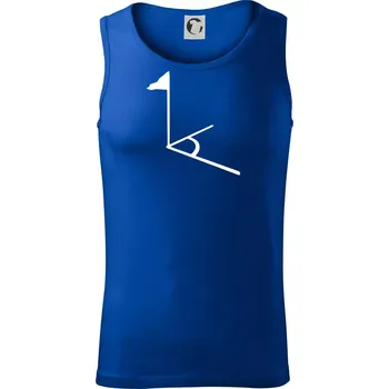 Rohový praporek - Tílko pánské Core - L ( Královská modrá )