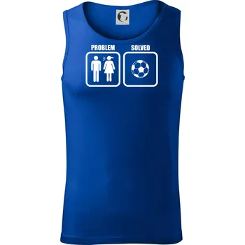 Problém fotbal - Tílko pánské Core - S ( Královská modrá )