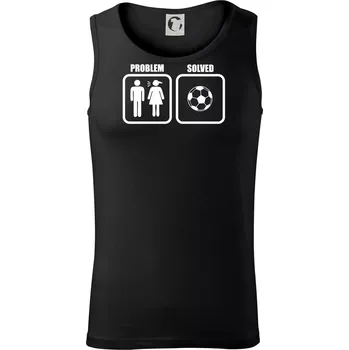 Problém fotbal - Tílko pánské Core - XL ( Černá )