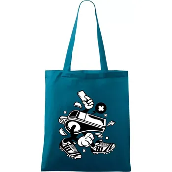Rozhodčí píšťalka - Taška bavlněná - 42 x 38 cm ( Petrolejová )