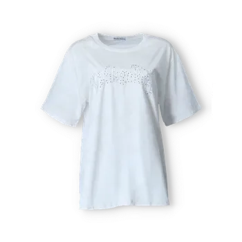 Trendy triko s nápisem GF015 barva: bílá