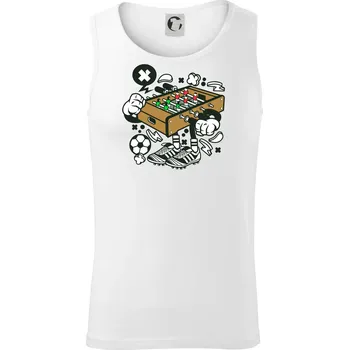 Fotbalový stolňák - Tílko pánské Core - M ( Bílá )