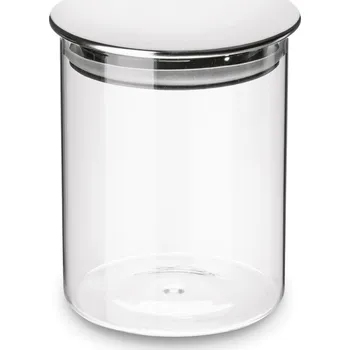 Dóza na potraviny Skleněná nádoba na potraviny TADAR KIMI s víkem 0,7 l