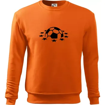 Pánská mikina Liga mistrů míč - Mikina Essential pánská - XL ( Oranžová )