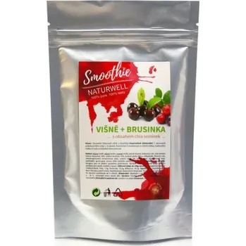Instantní nápoj Smoothie Naturwell Višně a Brusinka - 100g + záruka na vrácení do 100 dnů