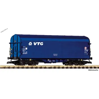 Modelová železnice Nákladní krytý vůz s plachtou VTG G - Piko 37019 (Zahradní železnice)