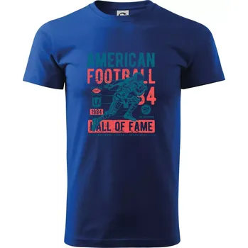 American Football plakát - Triko extra velké (5-8XL) - 8XL ( Královská modrá )