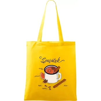 Koření na svařáček - Taška bavlněná - 42 x 38 cm ( Žlutá )