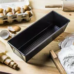 Kovová forma na biskupský chlebíček FLORINA LIKORIS černá 31 x 11,5 cm