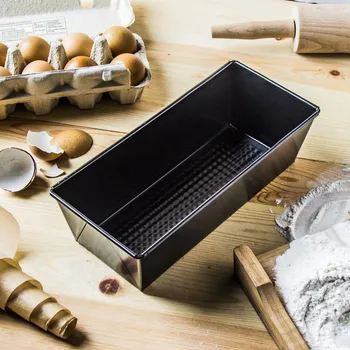 Forma na pečení Kovová forma na biskupský chlebíček FLORINA LIKORIS černá 26 x 11,5 cm