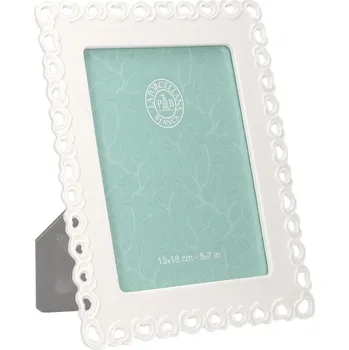 Rám na obraz LA PORCELLANA BIANCA Valentino 13 x 18 cm - porcelánový rámeček na fotky
