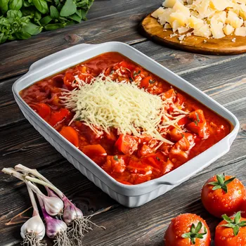 GUARDINI White 1,6 l bílá – keramická zapékací miska