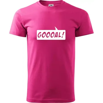 Pánská móda Goooal - Klasické pánské triko vyšší gramáže - XS ( Purpurová )