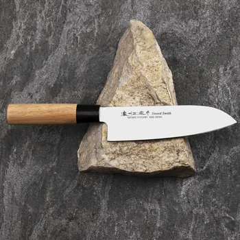 Kuchyňský nůž SATAKE Misaki 17 cm - japonský nůž Santoku z nerezové oceli