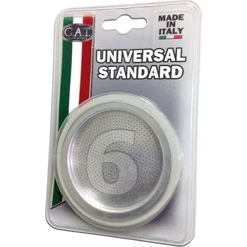 Náhradní díl pro kávovar GAT Universal na 2 šálky espressa 2 ks. - silikonové těsnění kavárny se sítkem