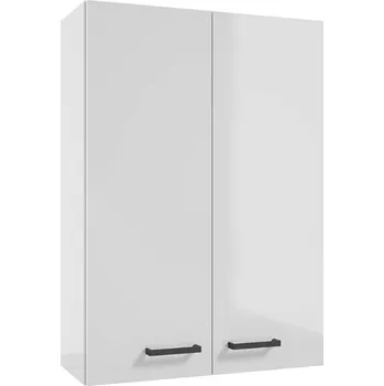 Koupelnový nábytek ArtDef Závěsná skříňka do koupelny NOVELTY White A50