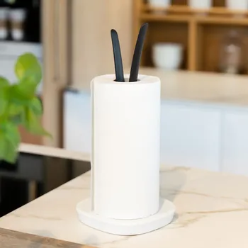 Držák kuchyňských utěrek VIALLI DESIGN Livio 35 cm - plastový držák na papírové utěrky