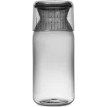 BRABANTIA Bottle 1,3 l šedá – plastová dóza na potraviny s měrkou