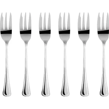 Příbor Vidličky na dorty z nerezové oceli LONDON 6 ks závěsů