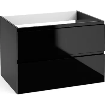 Koupelnový nábytek ArtDef Skříňka pod umyvadlo MODUS BLACK D80 | 80 cm