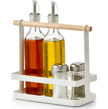 Úložný box ZELLER Nordic - kovový organizér na koření